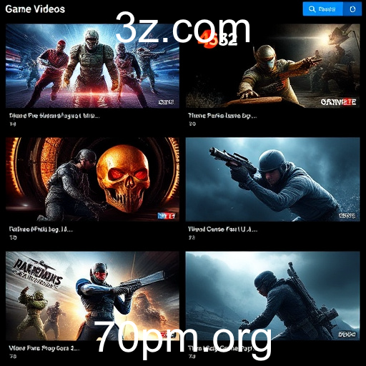 Explorando a Categoria 'Game Videos' no 70pm